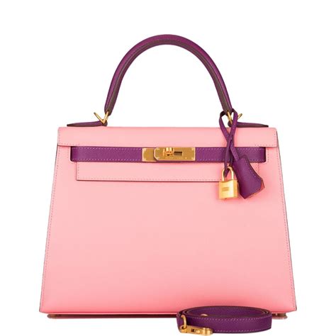 hermes pink kelly epsom authentic|Hermes kelly couture.